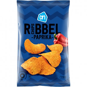 Ah paprika ribbel chips