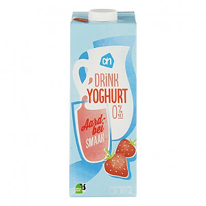 ah yoghurt drinken aardbei