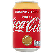 Coca-cola vanille Blikje 